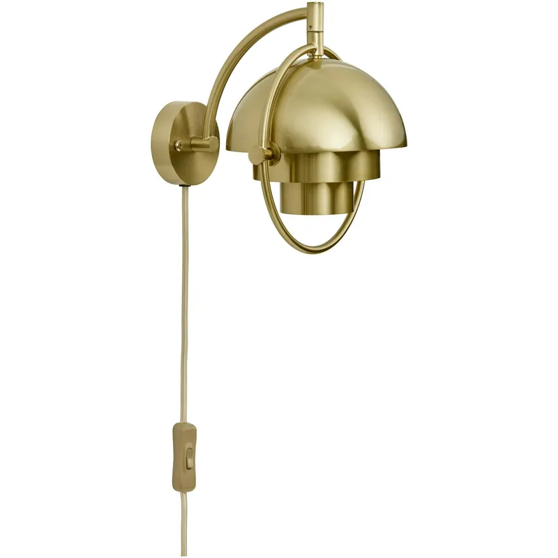 Extra rabatt Multi-Lite Vägglampa, Brass Shiny / Brass