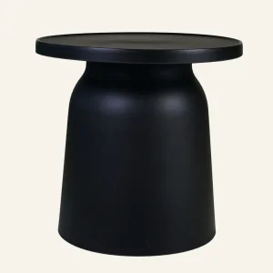Trädgårdsbord svart - 47x47x47 cm ø47 Fynd