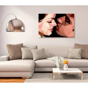 Snabb leverans Tavla Symmetry of Love 90x60 - Inredning
