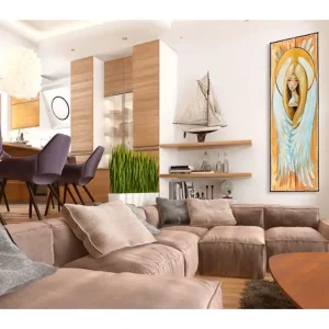 Billig Tavla Angel of Peace 40x120 - Inredning