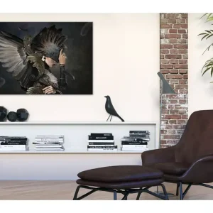 Tavla Warrior Of Darkness 90x60 - Inredning Lägg i varukorgen