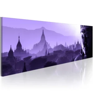 Tavla Purple Zen VALUE_MISSING_2 120x40 - Inredning Snabb leverans
