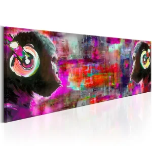I lager Tavla Colours Of Music VALUE_MISSING_2 135x45 - Inredning