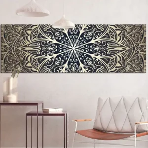 Tavla Feathers (1 Part) Brown Narrow 150x50 - Inredning Snabb frakt