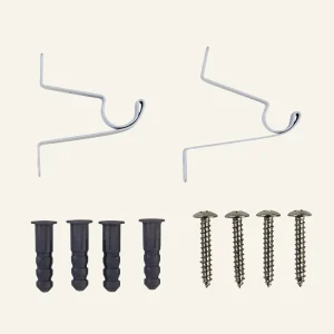 Väggfästen vit - 10/13 mm Billigare