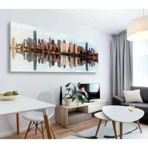 Rabatt Tavla Morning Manhattan 135x45 - Inredning