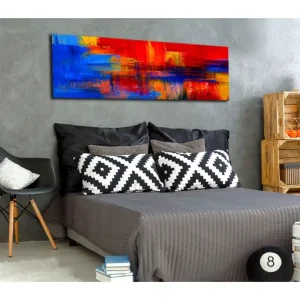 Trygg betalning Tavla Colour of Passion 120x40 - Inredning
