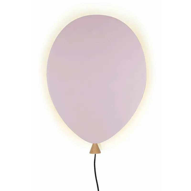 Begränsat antal Balloon Vägglampa LED, Rosa