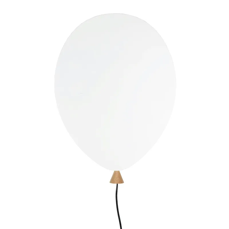 Balloon Vägglampa LED, Vit Endast idag
