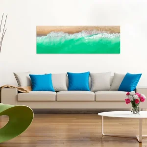 Tavla Coast (1 Part) Narrow Green 150x50 - Inredning Kundfavorit