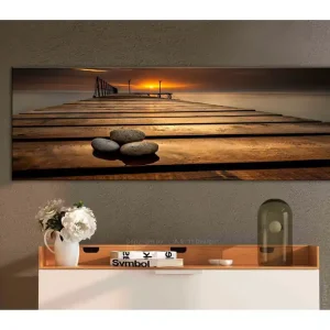 Tavla Stones on the Pier 135x45 - Inredning Bästa pris