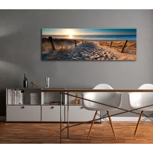 Köp online Tavla Sunset Path 150x50 - Inredning