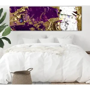 Tavla Purple Wave (1 Part) Narrow 135x45 - Inredning Sänkt pris