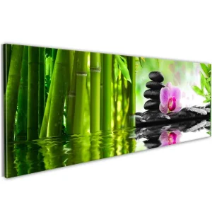 Tavla Land of Zen 135x45 - Inredning Sista chansen