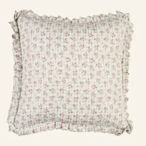 Prydnadskudde multi/grön - 45x45 cm Extra rabatt