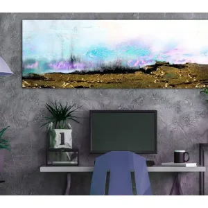 Nedsatt pris Tavla Burned Fields (1 Part) Narrow 150x50 - Inredning