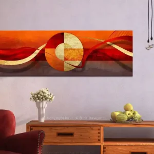 Tavla Circle of Life (1 Part) Narrow 135x45 - Inredning Lågt pris