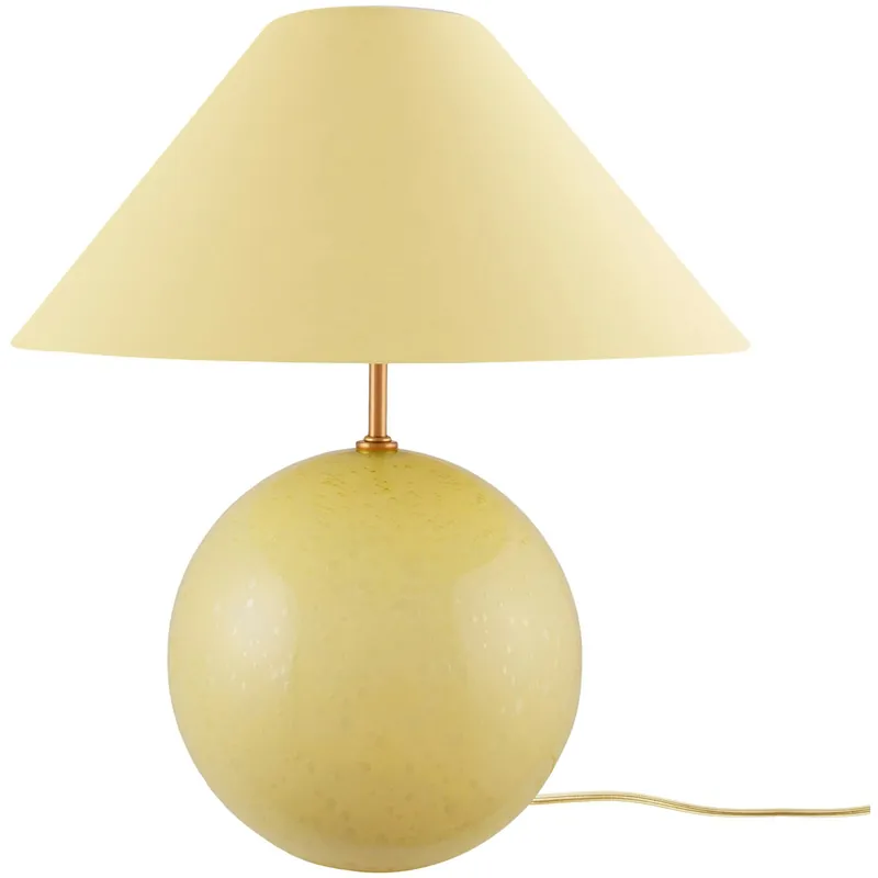 Begränsat antal Iris 35 Bordslampa, Gul