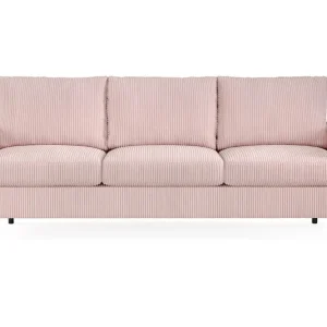 Begränsat antal Scandinavian Choice Peppe 3-sits Manchestersoffa Rosa - Möbler