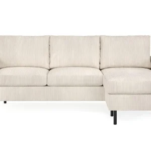 Billig Scandinavian Choice Peppe 3-sits Vändbar L-formad Divansoffa i Manchester Beige - Möbler