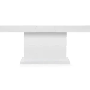 Concept 55 Ratliff Matbord 180 cm Förlängningsbart med illäggsskiva Vit - Möbler Beställ idag