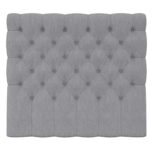 Nedsatt pris Drömvik Hilton Lyx/Superior Lyx Sänggavel 120 cm Djuphäftad Ljusgrå - Möbler