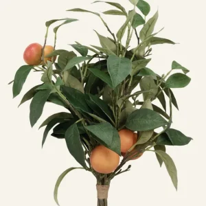 Konstgjord bukett orange - 30x30x46 cm Kampanj