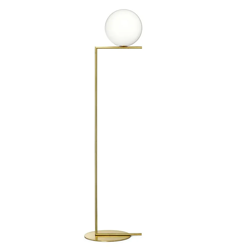 risnedsättning IC Lights F2 Golvlampa, Brushed Brass