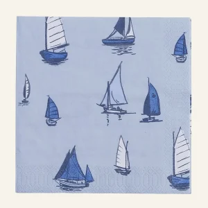 Middagsservetter ljusblå - 40x40 cm Kundfavorit
