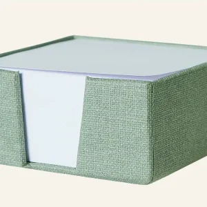 Beställ idag Holder m/425 ark ljusgrön - 11x11x5 cm