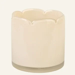 Köp online Värmeljushållare beige - 12x12x12 cm