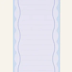 Populär Anteckningsblock blå - 7,5x21x0,8 cm
