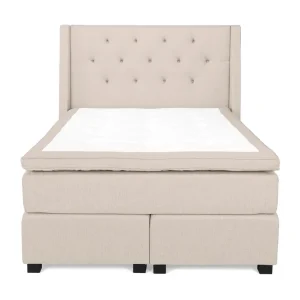 Rabatter Berg & Strand Imperia Kontinentalsäng 140x200 cm Beige - Möbler