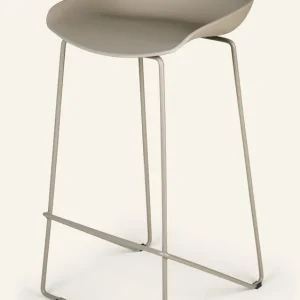 Barstol taupe - 44x43x79 cm Kampanj