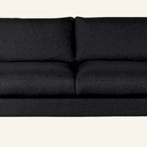 Begränsat antal 3-sits soffa svart - 227x100x83 cm