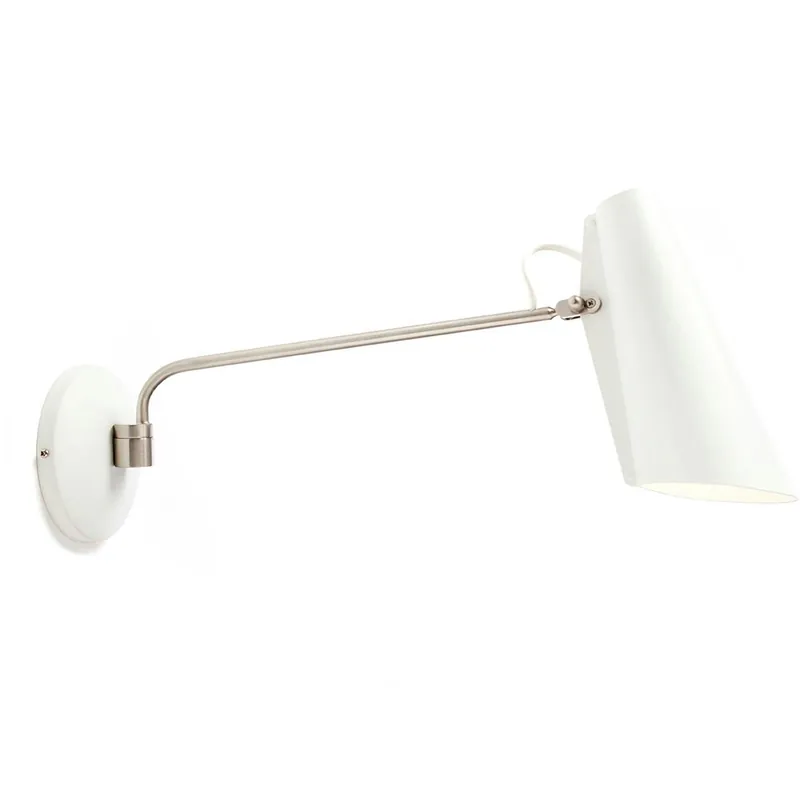 Birdy Swing Vägglampa, White/Metallic Handla nu