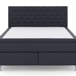 Select No 5 Kontinentalsäng 210x210 Fast Watergel Blå/Silver - Möbler Lägg i varukorgen