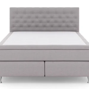 Select No 5 Kontinentalsäng 160x200 Fast Watergel Ljusgrå/Silver - Möbler Köp online
