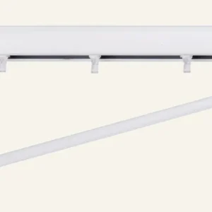 Lamellskena vit - 240 cm Fri frakt
