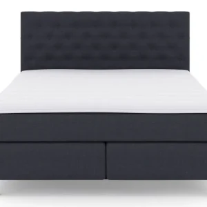 Select No 3 Kontinentalsäng 210x210 Fast Blå/Metall - Möbler Utförsäljning