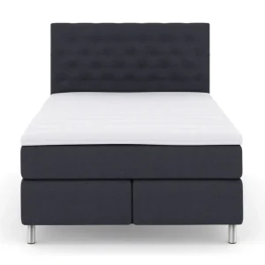 Populär Select No 3 Kontinentalsäng 160x200 Fast Blå/Metall - Möbler