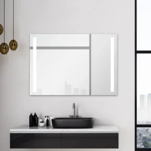 Allejaure Badrumsspegel 100x70 cm LED-belysning - Inredning & dekor Köp online