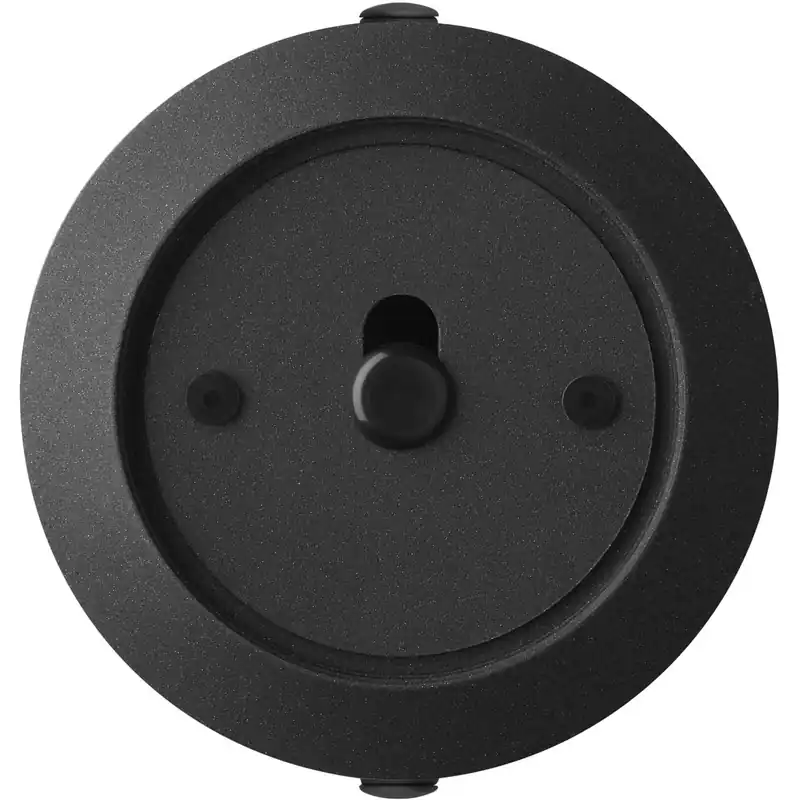 895 Adapter Väggmonterad Till Lampa / Väggspot, Svart Reapris