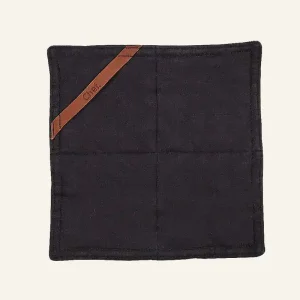 Premium Grytlapp svart - 22x22 cm