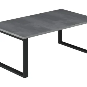 Connel Soffbord 90 cm Betonggrå/Svart - Möbler Handla nu