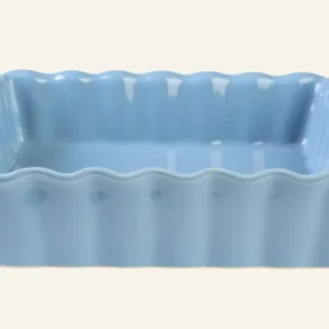Ugnsfast form blå - 27,5x23,5x6 cm Begränsat erbjudande