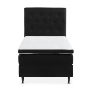 Fynd Ella Sängpaket 90x200 cm Knapp Gavel Svart - Möbler