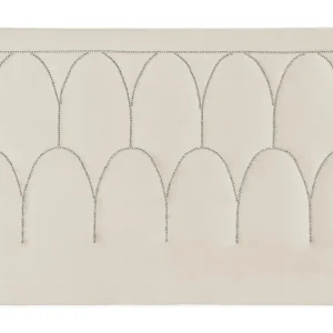Leva Sänggavel 160cm Beige/Sammet - Möbler Beställ idag