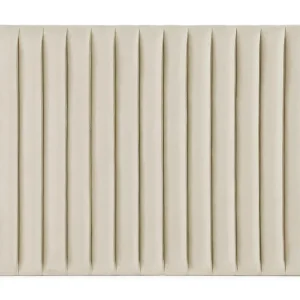 Rakel Sänggavel 180cm Beige/Sammet - Möbler risnedsättning