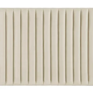 Rakel Sänggavel 160cm Beige/Sammet - Möbler Beställ idag